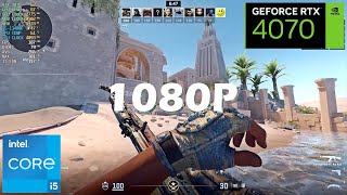 CS2 : RTX 4070 12GB | i5-13400F | 1080P Max Settings
Benchmark results:
Average framerate : 281.8 FPS
Minimum framerate : 118.5 FPS
Maximum framerate : 516.3 FPS
1% low framerate : 3.2 FPS
0.1% low framerate : 3.2 FPS
PC SPECS:
CPU: Intel, Core i5-13400F (6P+4E/16T, 2.50 GHz, 20 MB Cache, LGA1700, 65W)
CPU Cooler: Deepcool, AK620 WH
GPU: Asus, GeForce RTX 4070, 12GB GDDR6X, Dual (DLSS 3)
RAM: G.SKILL, Ripjaws S5 Black, DDR5, 32GB, 6000MHz, CL30, Kit of 2
MB: Asrock, B760 Pro RS
PSU: MSI, MPG A750GF, 750W, 80PLUS Gold
SSD: Crucial, P3, 500GB, M.2, Gen3 X4 CS2 : RTX 4070 12GB | i5-13400F | 1080P Max Settings