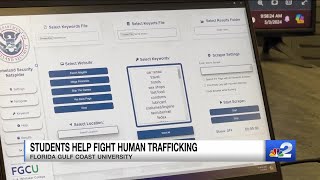 FGCU students help fight human trafficking