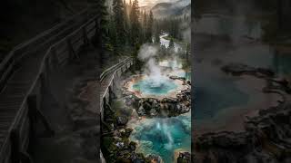 America’s Wildest Natural Wonder 🌋#Yellowstone #NationalPark #USA #Nature #TravelUSA