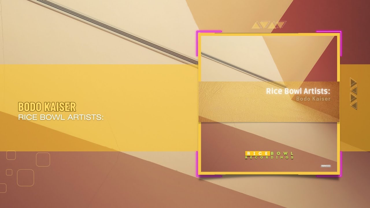 Rice Bowl Artists: Bodo Kaiser [Rice Bowl Recordings]