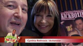 Cynthia Rothrock promotes Kickboxing Book