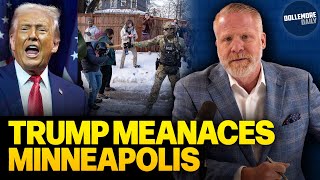 Donald Trump THREATENS MINNEAPOLIS w/ "Day of Reckoning &amp; Retribution!!!" (he means more murders)
