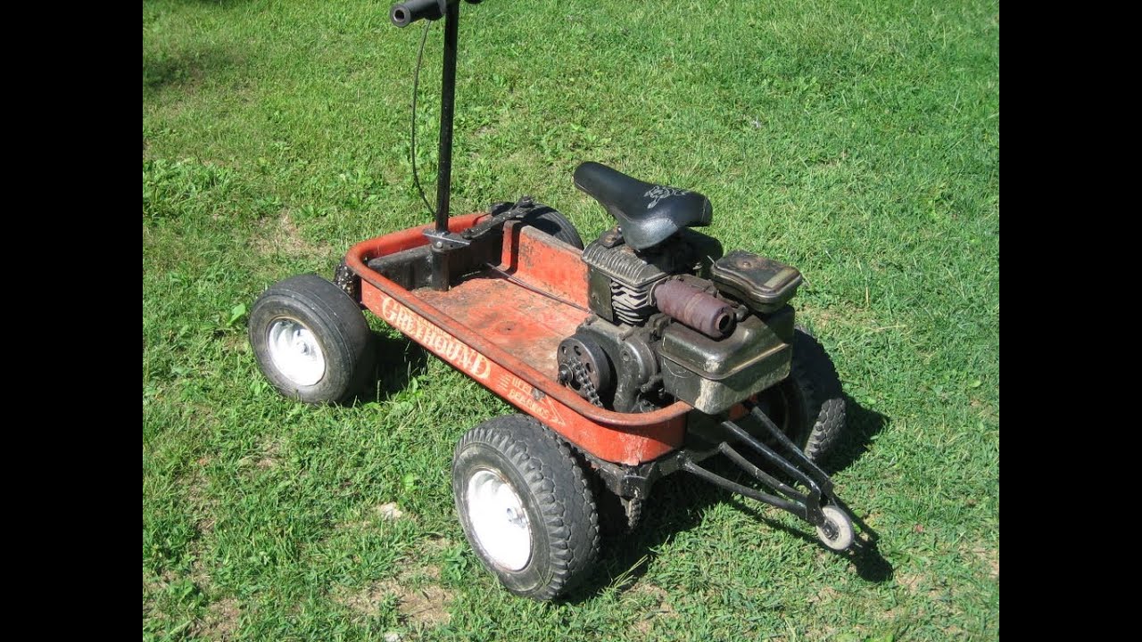 radio flyer wagon gokart riding with wheelie action youtube radio flyer wagon go kart
