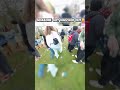 Someone got knocked out💥 and was bleeding 🩸 😮 #reels #viral #banz1k