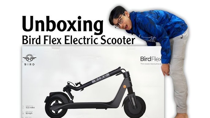 BIRD AIR ELECTRIC SCOOTER UNBOXING/REVIEW - YouTube