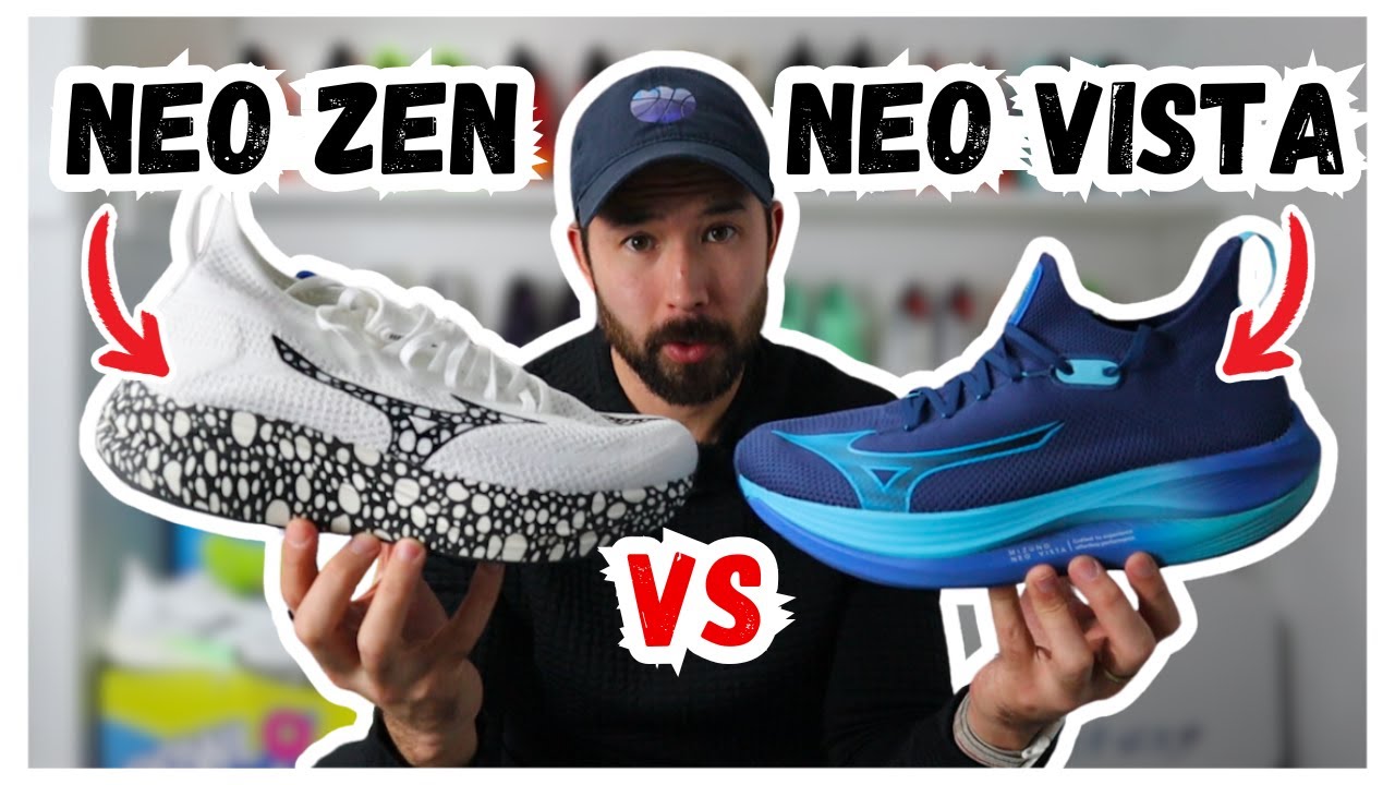 Mizuno Neo Zen vs Neo Vista - Mizuno Mystery Shoe Battle! - YouTube