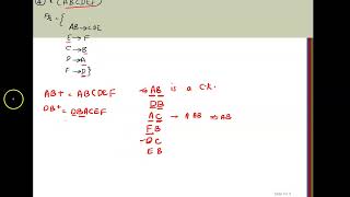 4.4 problems to find candidate keys