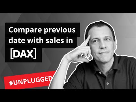 Compare previous date with sales - Unplugged #52