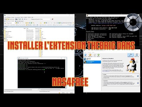 3# - Installer l&rsquo;extension TheBrig dans NAS4Free