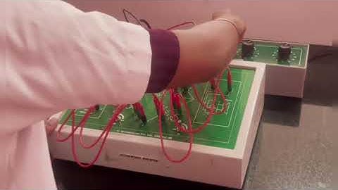 EXPERIMENT 6: Measurement of Capacitance using Schering Bridge