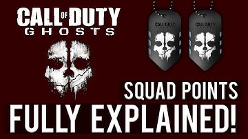"Call Of Duty GHOSTS" - How Squad Points Work & How To Gain Them Faster (EXPLAINED!)