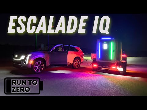 I Run The Electric Escalade IQ Out Of Juice To See What Happens! Our First Run To Zero Failure