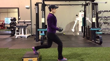 How to do One-leg Squat with Bicep Curl