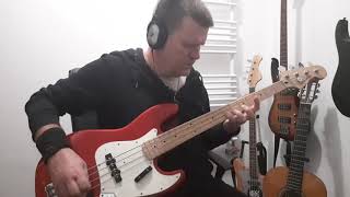 Skid Row: Get The Fuck Out (bass cover)