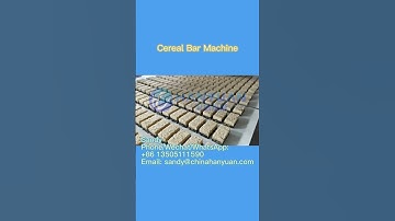 Double Layer Energy Bar Protein Bar Cereal Bar Making Machine Production Line #machine #cerealbar