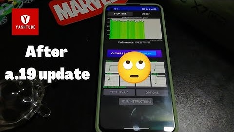 Realme X7 Max CPU Throttle test after a.19 | Surprising results🤩
