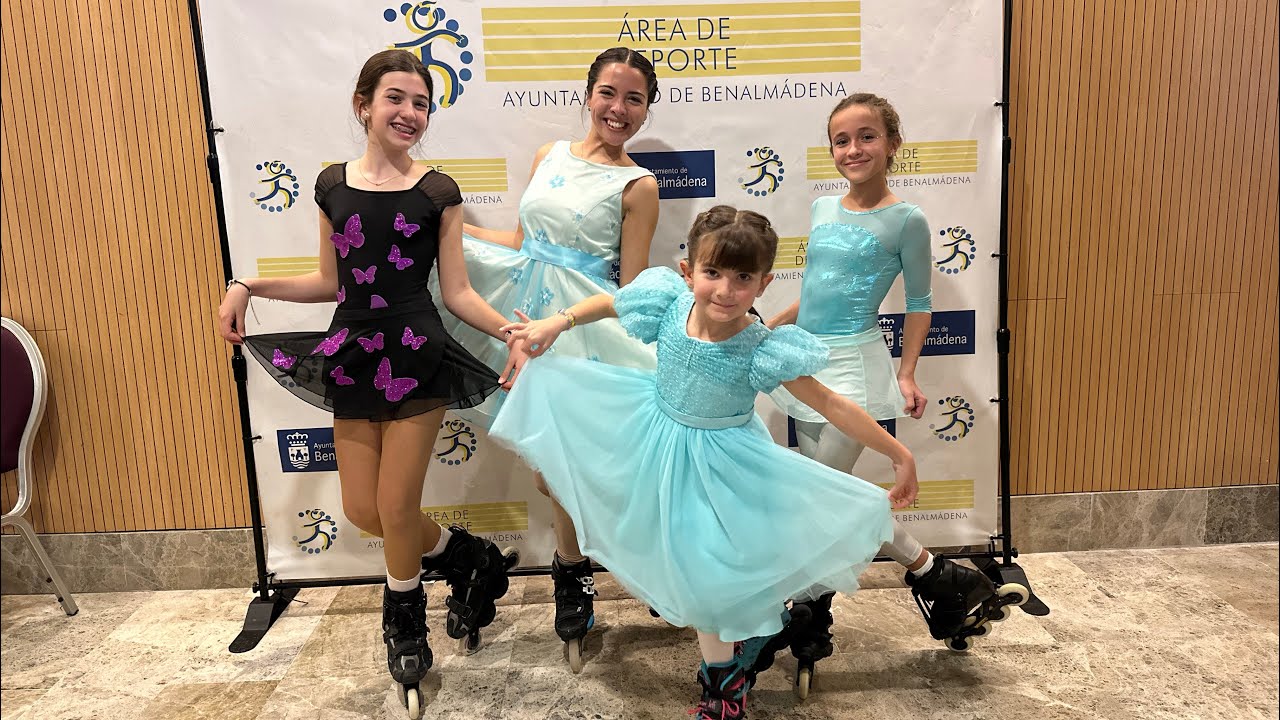 Gala del deporte 2023 Benalmádena ~ exhibición de patinaje