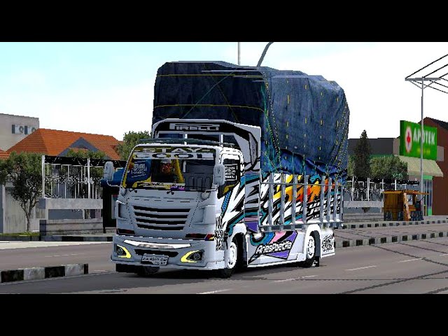 Share...!!!Mod Bussid Truck Canter Minimalis Gayoran Mbois Full Kopler🤙🔥 class=