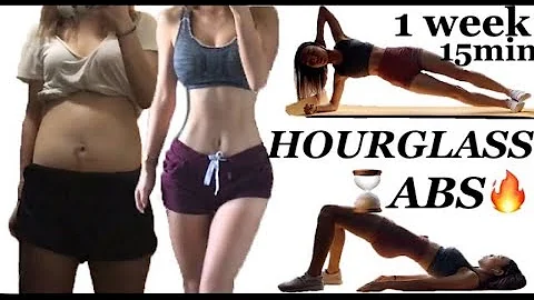 My abs+SMALLER waist HOURGLASS beginner workout ro...