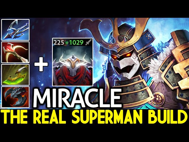 MIRACLE [Sven] The Real Superman Build Full Physical Damage Dota 2 class=