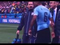 Uruguay - Inglaterra, minuto 61, 62, y 63.