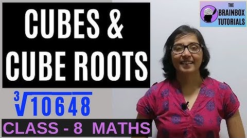 Cubes And Cube Roots ।  Perfect Cubes । Class 8 Maths