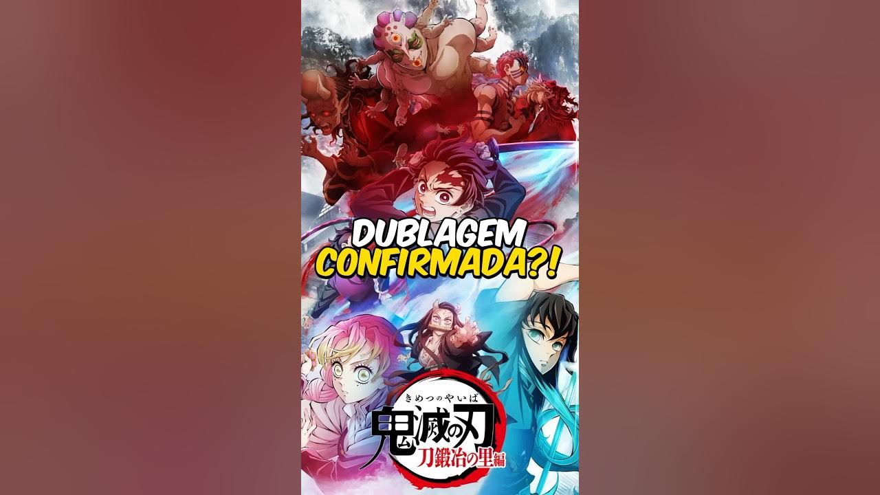 Demon Slayer: Kimetsu no Yaiba Swordsmith Village Arc chega à Crunchyroll  em abril, com dublagem confirmada - Crunchyroll Notícias