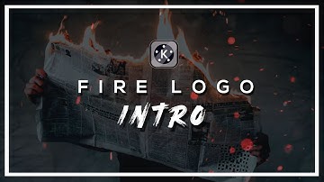 Fire Logo Intro Reveal in Kinemaster 🔥