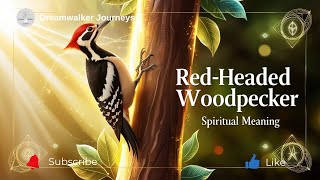 Spiritual Meaning of Seeing a Red-Headed Woodpecker Messages Opportunity Awakening