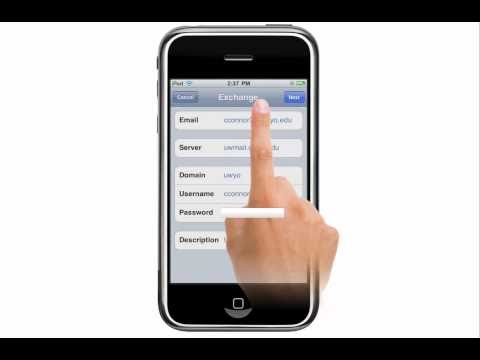 iPod Touch - How to Setup UWyo Email Account