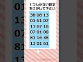 【脳トレ】仲間はずれの数字探しクイズ 令和6年12月16日 #shorts