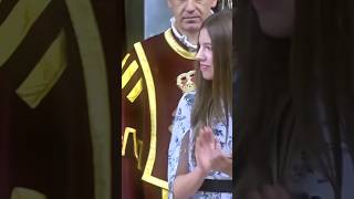 Those Eyes How Infanta Sofia Looked At Princess Leonor