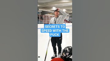 SECRETS TO SPEED WITH THE PUCK #coaching #hockey #hockeycoach