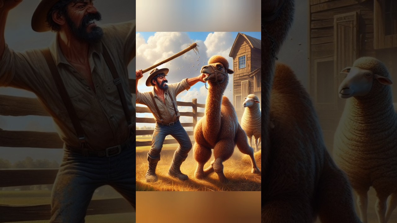 "The Sad Camel’s Magical Transformation | An Emotional 😭Farm Story"