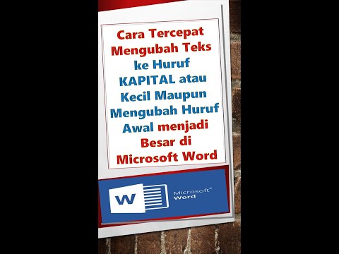 Video: Bagaimanakah anda membuat huruf besar pertama dalam InDesign?