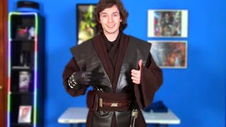 Trying on a MOVIE ACCURATE Anakin Skywalker costume!