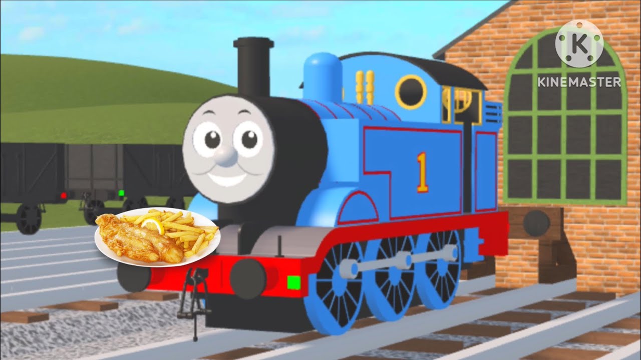 One day, Thomas was eating The fat controller’s Fish & Chips - YouTube