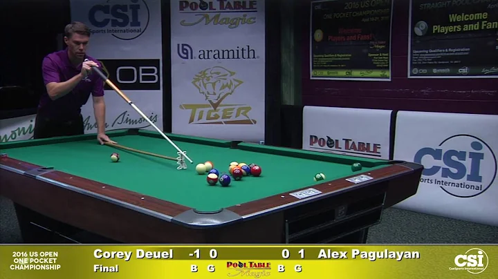 Match 11   Finals Corey Deuel vs Alex Pagulayan