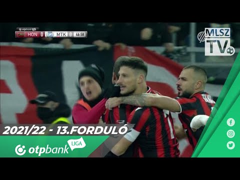 Budapest Honvéd – MTK Budapest | 3-0 | (0-0) | OTP Bank Liga | 13. forduló | MLSZTV