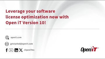 Open iT Software Suite Version 10