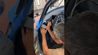 Dayum this interior is gonna be spicy 🌶️ 🥵#classiccars #custominterior #jackblack