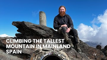 Mulhacen - climbing the tallest mountain in mainland Spain