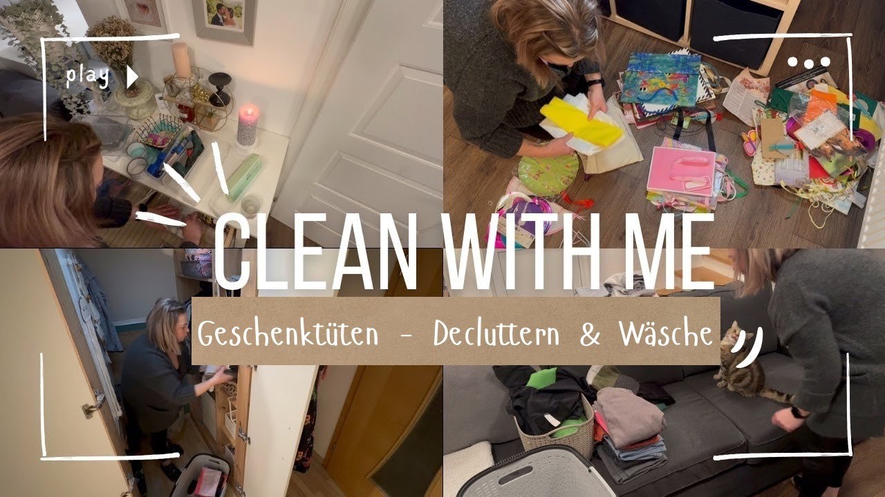 ENDLICH - Decluttern von Geschenkstüten & Partydeko | Abend-quickie | Buckel-INA unterwegs...