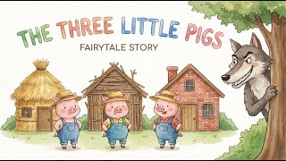 The Three Little Pigs ( 3 Little Pigs ) | Calm Sleepy Stories for Kids