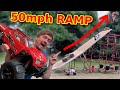 50 RC Cars on GIANT ramp -  Best RC event ever!!
