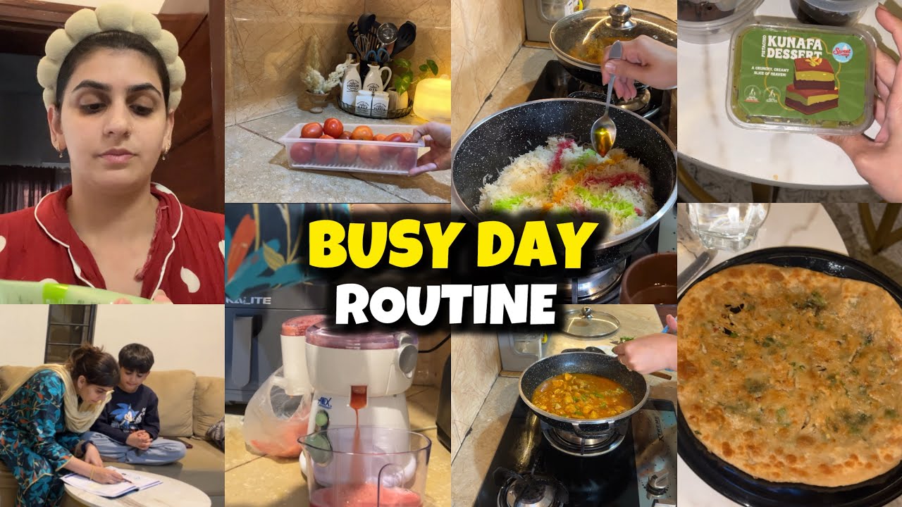 BEMARI MAIN BHI ARAM NAHI 🥲| BUSY DAY IN A MOM & HOUSEWIFE’S LIFE 💕