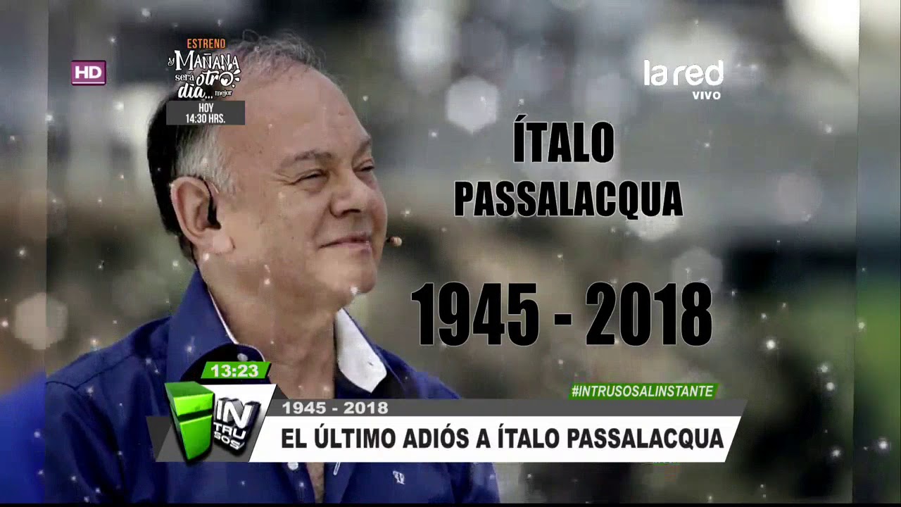 ¡Hasta siempre Ítalo! Intrusos estuvo presente en la última despedida al periodista chileno