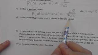 Probability Formative Performance Review 1