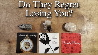 ❤💕 Do They Regret Losing You ❤💕 Pick A Card Reading