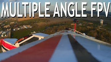 RC Scratch Built CESSNA Multi-Angle Onboard Views